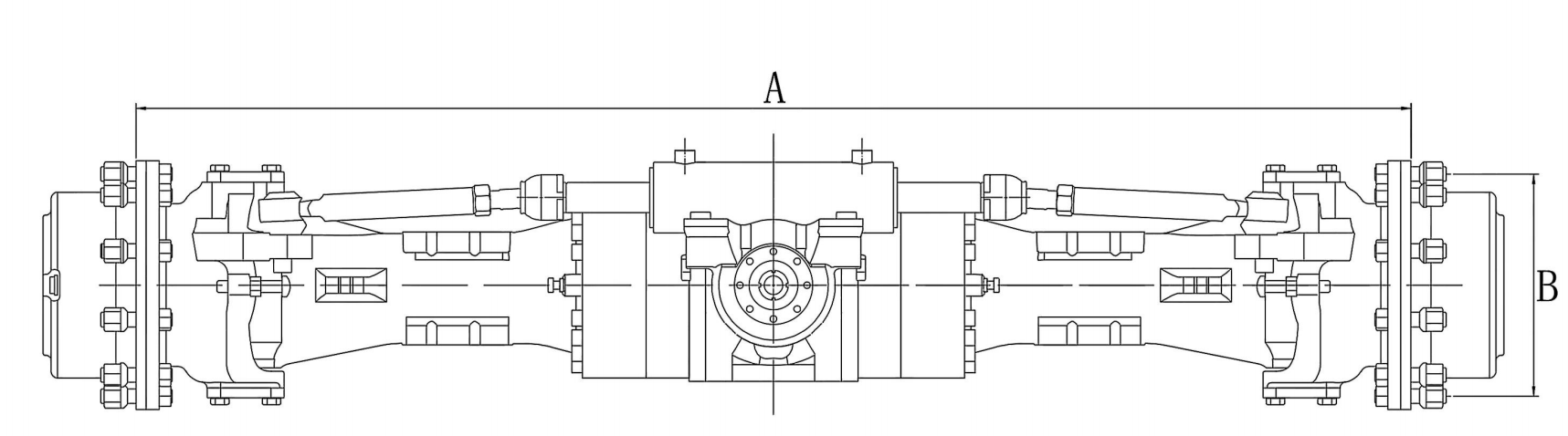 Telehandler Axle Telehandler Axle