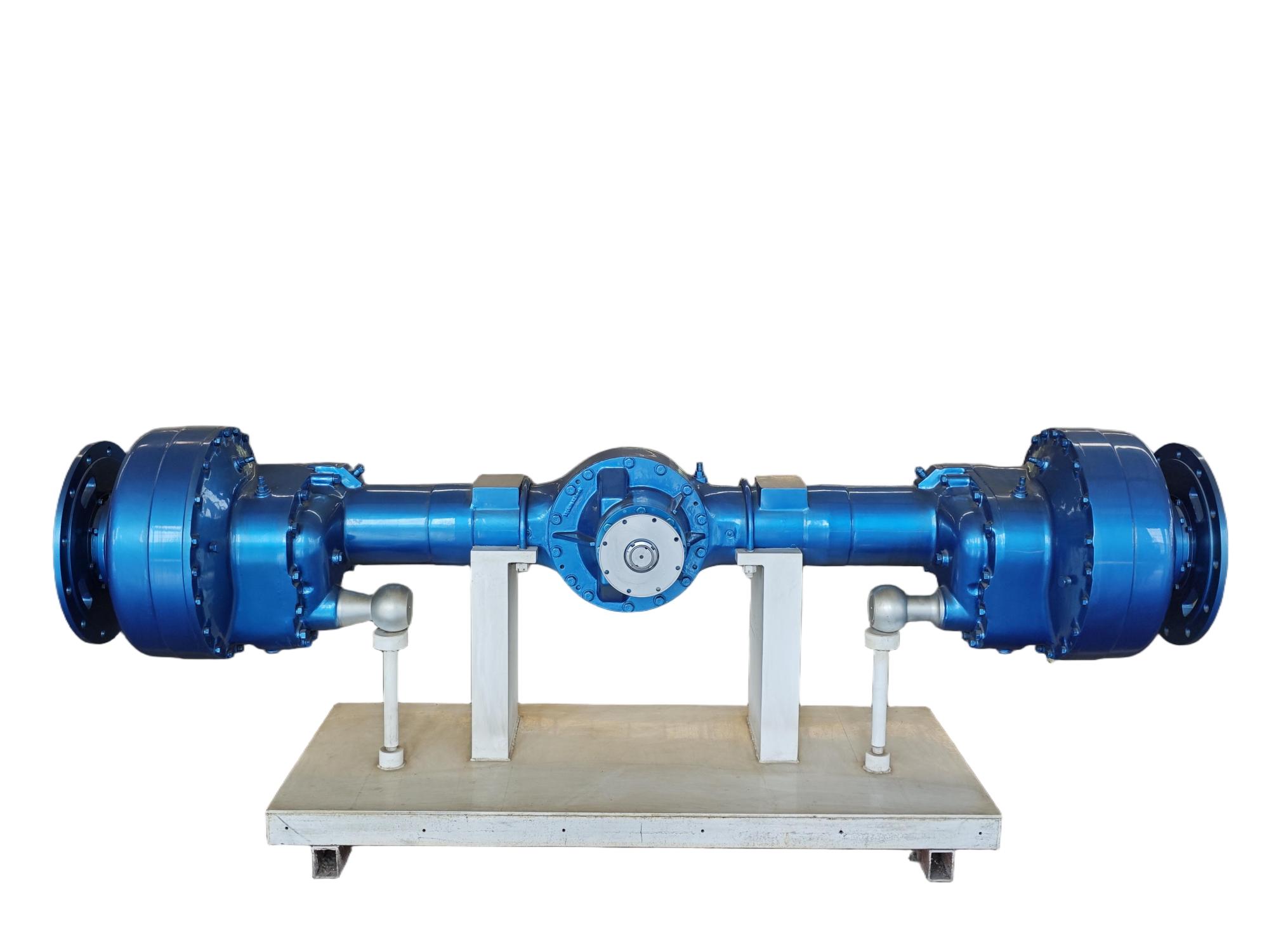 Eje motriz de la niveladora 