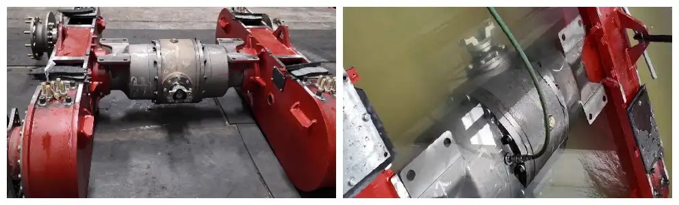 Les expéditions en gros témoignent de la solidité de la gamme : les essieux moteurs pour niveleuses s'internationalisent.