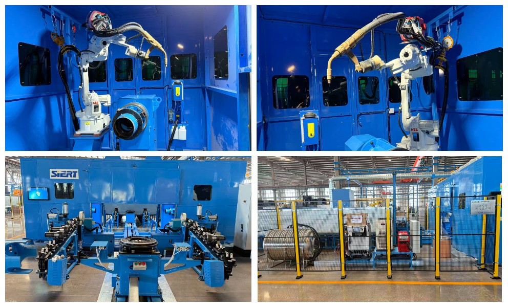 Lutong Heavy Industry put into operation a new drive axle welding automatic line