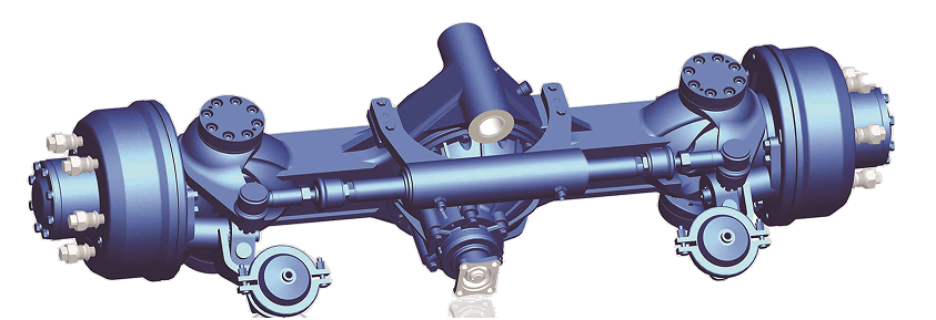 6.5 Ton Wheel Excavator Axle