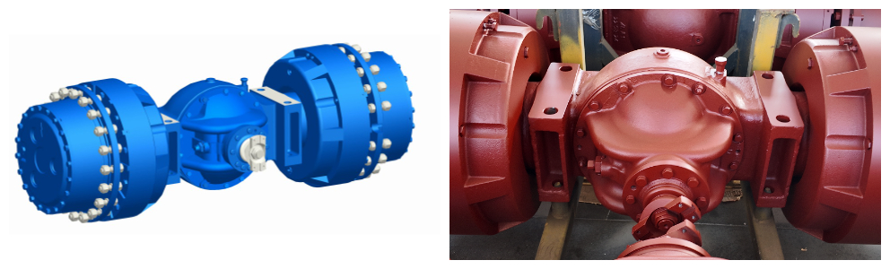 2 Cubic Underground Scraper Drive Axle Factory_Manufacture_Supplier ...