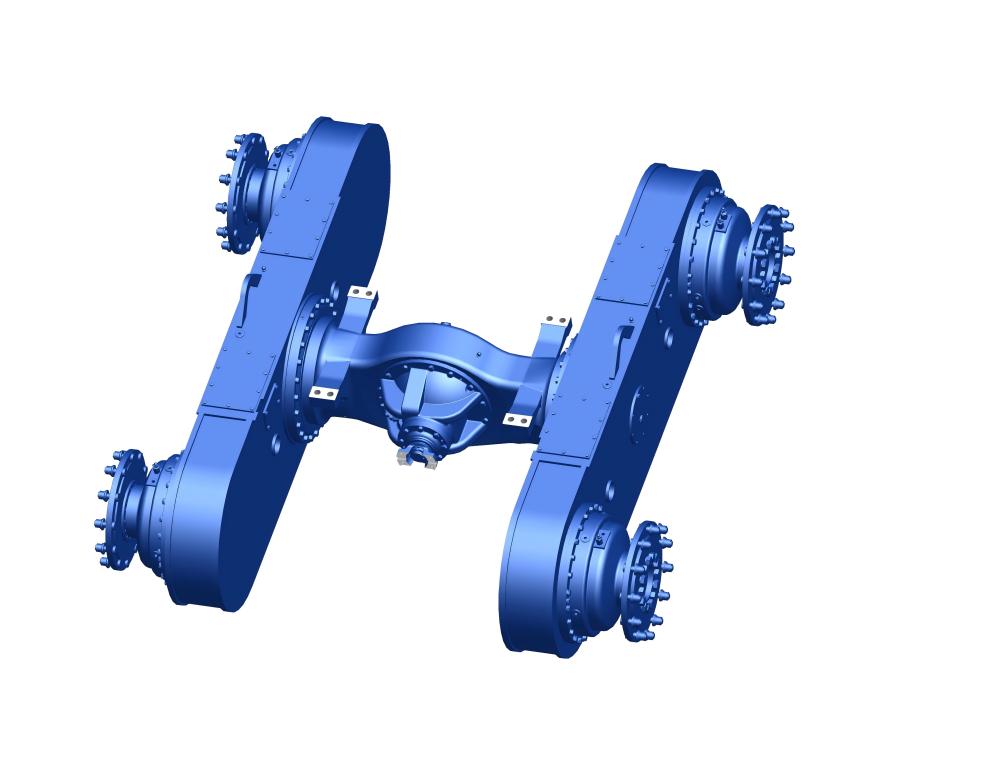 Essieu moteur de niveleuse de 200 CV