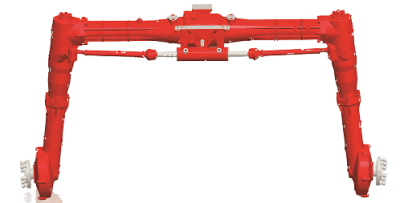 25 HP Spraying Locomotive Drive Axle