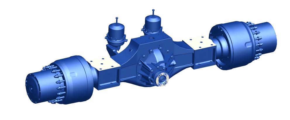 Ведущий мост карьерного самосвала