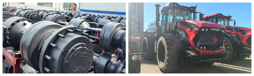 Pencocokan Massal Xuzhou Kaier: Jalur Kematangan Gandar Penggerak Traktor LT400
