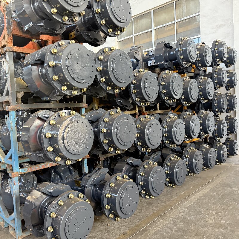 wet brake drive axle comes with an advanced wet braking system, making it a top pick for safe and efficient operations.  Wet brake tech provides much stronger braking torque than dry brakes. Even in tough situations—like hauling heavy loads downhill or slamming on the brakes in an emergency—it lets you stop quickly, smoothly, and reliably. This goes a long way toward boosting operators’ confidence and getting more work done.  All the core braking parts are totally sealed inside the axle housing and soak