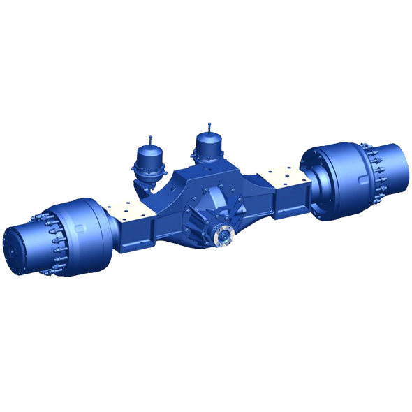 Trục xe tải khai thác mỏ