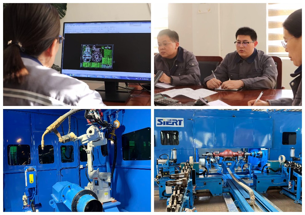 الابتكار يدفع، والجودة تثبت: محور قيادة جرافة ذات جرافة خلفية يخضع لاختبارات صارمة.jpg