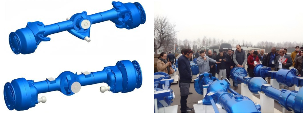 เพลาพอร์ทัลคืออะไร? เพลาขับแบบกำหนดเองช่วยแก้ปัญหาการก่อสร้างที่ท้าทายและยากลำบากในสภาวะเย็นจัดได้อย่างไร (jpg)