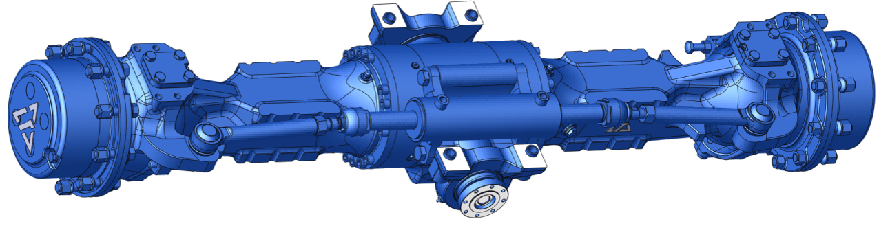 Backhoe Loaders Drive Axle 