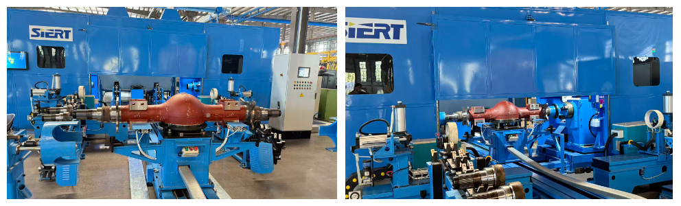 Lutong Heavy Industry put into operation a new drive axle welding automatic line