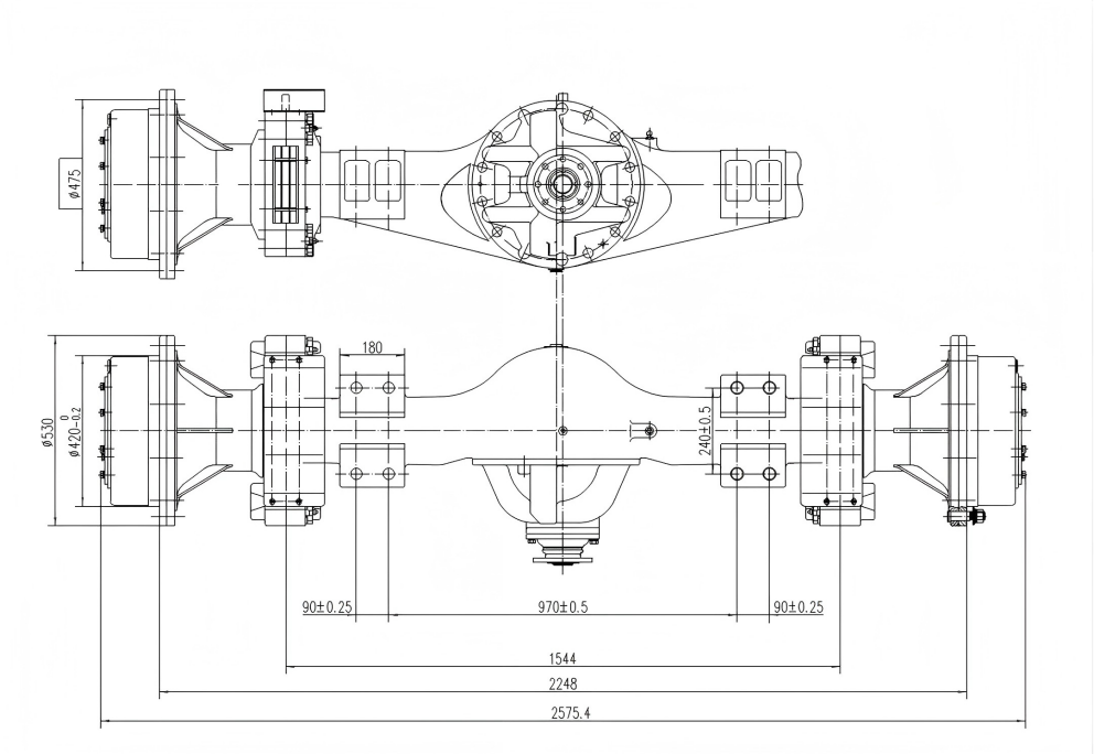 Trục nạp 5 tấn