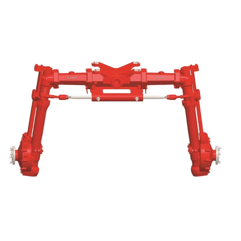 Spraying Locomotive Drive Axle