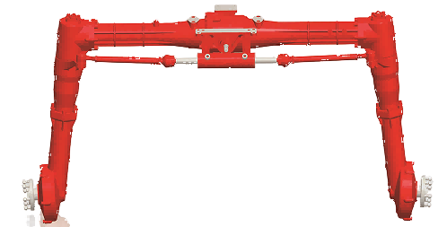 25 HP Spraying Locomotive Drive Axle