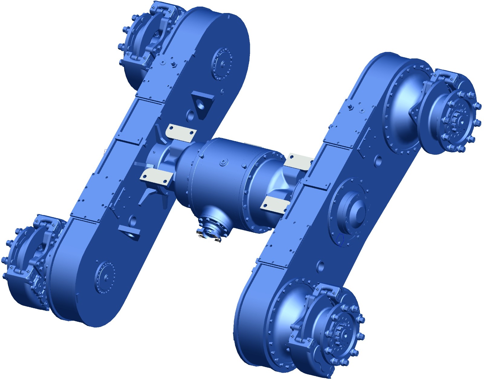 Ведущий мост грейдера мощностью 270 л.с. Ведущий мост грейдера мощностью 270 л.с.