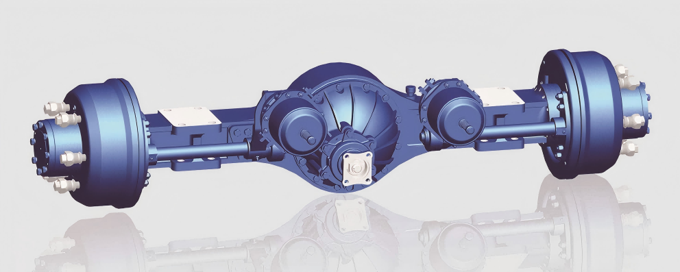 รถขุดล้อยางขนาด 6.5 ตัน เพลาหลัง