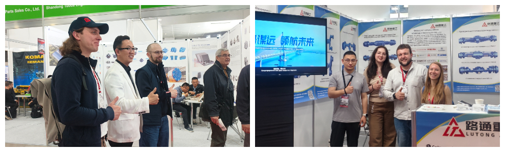 Pameran CTT di Rusia berakhir dengan sukses, dan poros penggerak Shandong Lutong mengumpulkan tenaga dan berlayar ke Pameran Mesin Konstruksi Turki.