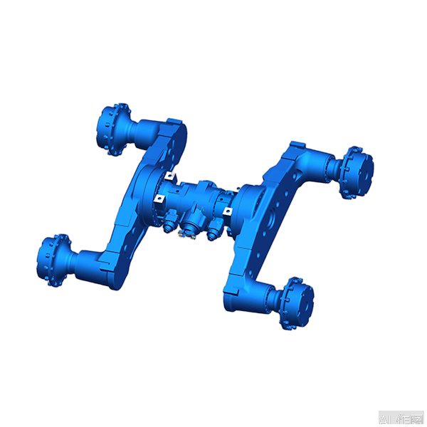 Eje cosechador-skidder 