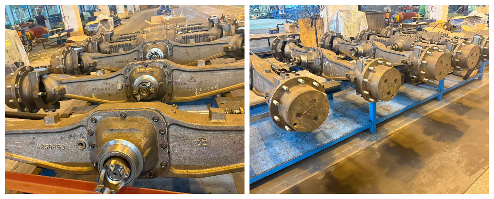 الابتكار يدفع، والجودة تثبت: محور قيادة جرافة ذات جرافة خلفية يخضع لاختبارات صارمة.jpg