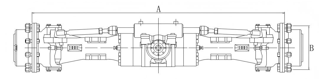Telehandler Axle