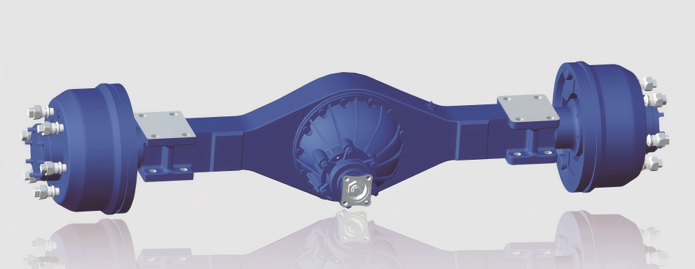 Gandar Penggerak Belakang Ekskavator Roda 6,5 ​​Ton